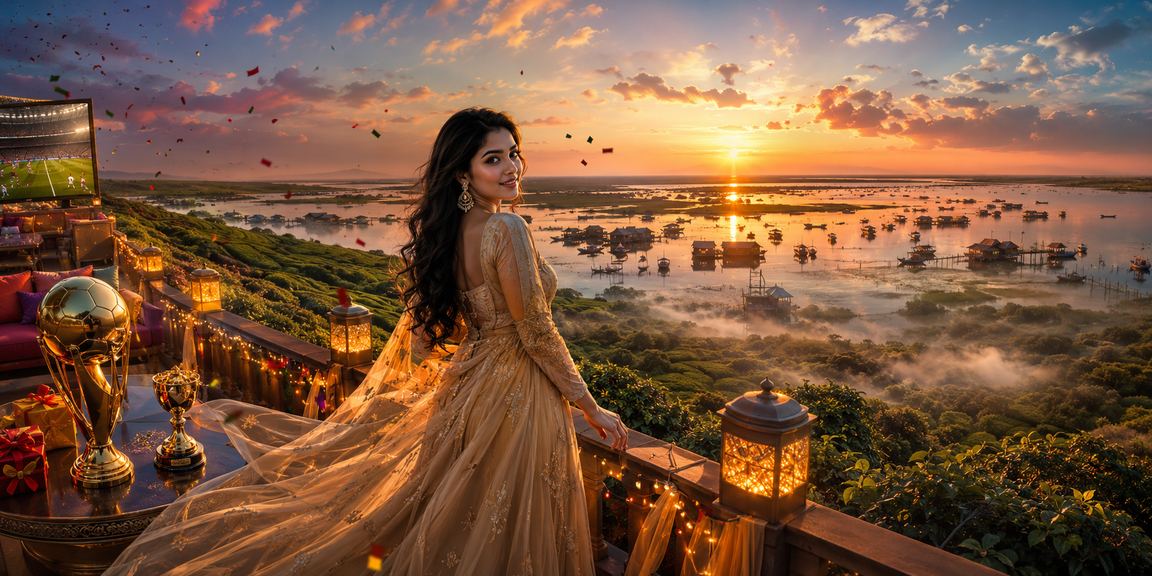 তাঙ্গুয়ার হাওরে বাংলাদেশি ব্যবহারকারী চা বাগানে অনলাইন বেটিং উপভোগ করছেন
